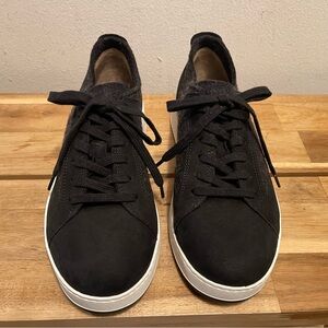 Glerups Langdal Charcoal Wool & Black Leather Sneakers - Size EU 39 - NWOB